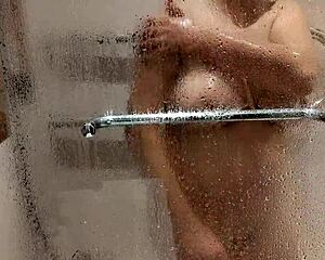 Caught Stepsister Showering Naked Tits Pussy Bathroom Slip.