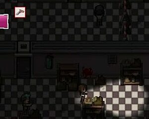 playing zombies retreat ep 2, milf teen sucks monster cock through gloryhole before anal cumshot 🍆💦