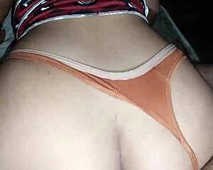 Hermanastra's Accidental Anal Hole Mix-Up Ends In First-Time Cum On Ass!