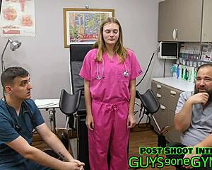 male virgin patient shamed by dominant doctor tyler lynn in humiliating exam