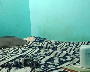 chubby girl gives naked sensual massage to relax