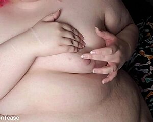 oh man my bbw nipples are pumping up so huge during this play time