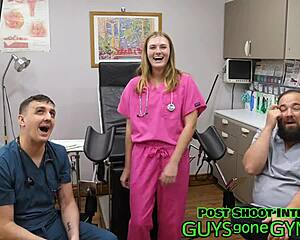 male virgin patient shamed by dominant doctor tyler lynn in humiliating exam