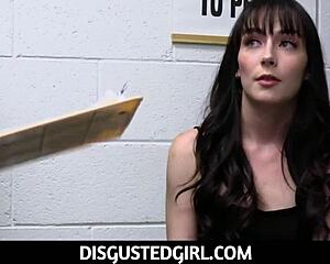 MALL OFFICER Punishes Hot Shoplifter TEEN With PUSSY Fuck!!