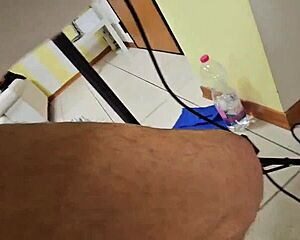 dude i catch my horny housekeeper with huge tits and ass from my pov and fuck her quick full video