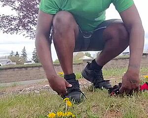 indoor routine turns outdoor workout adventure