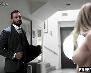 Wife spitroasted free use by couple with monster cocks creampie 