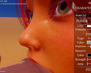 wild redheads go anal assfucking in retro blue films