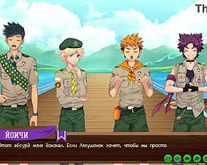 game friends camp path 2 part 5 taiga shower russian voiceover