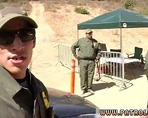 Blonde Cop Honey Blows Load On Car Hood After Wild Outdoor Facial Fuck!