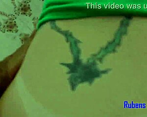 My chubby neighbor milf celebrates copa america victory riding my cock fully