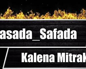 KALENA MITRAK BENT OVER BIG ASS FOR HUBBY AND FOLLOWERS SURUBA