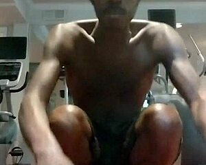 Skinny Fitness Roommate Workout Tease