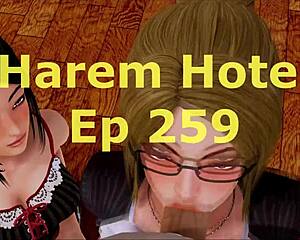 hey in harem hotel 259 what's the game plan tonight at this steamy hotel spot?