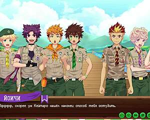 game friends camp path 2 part 5 taiga shower russian voiceover