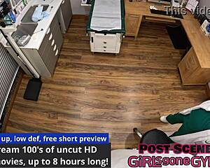 Oh god alix avery doin my pre employment physical with anal fingerin assfuck