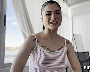 voluptuous tattooed nadja chats then swallows torbe's cum 😍💦