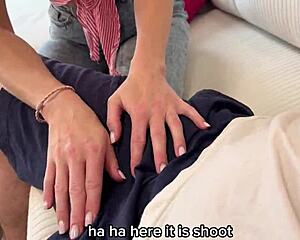 cheating on wife with her dumb gf in kitchen real talk subs 😏🍑