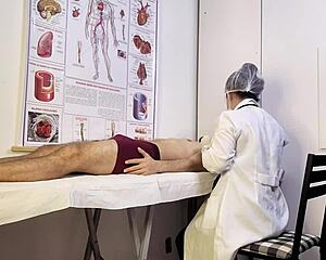 patient, why's your cock so hard during my nurse exam? can't handle this sexy uniform anymore??