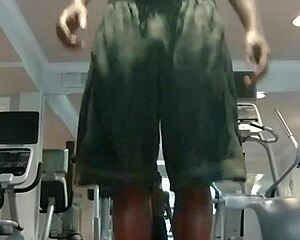 Skinny Fitness Roommate Workout Tease