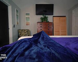 My hot mature milf stepmom Kymber Leigh cures my nonstop erection