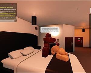 Face fucking this slut hard with monster black cock right in her hat roblox style