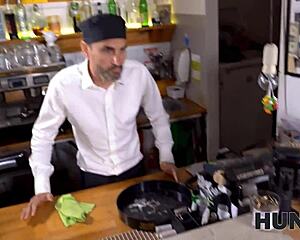 omg perverts dream watching tattooed teen gf fuck old guy for cash 😈