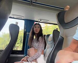 whoa public bus dick flash stranger handjobs me to cum 🤯💦