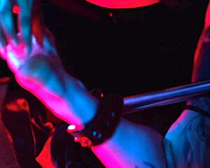 Goddess dominates foot slave with choking gagging and wild tickling