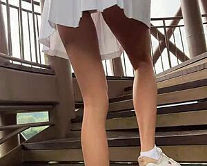 whoa public bus dick flash stranger handjobs me to cum 🤯💦