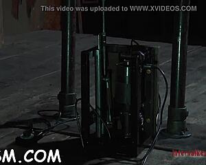 Playgirl toys tight pussy with shocking sex toys and jug weights during nasty fuck