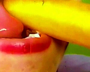 hey wanna see her chew carrots bite hard then swallow vore style