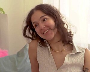 Charlie Forde receives partner's tongue in intimate oral session