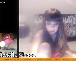 spy cam catches michella's fresh vienna look