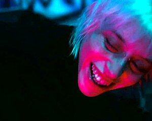 Goddess dominates foot slave with choking gagging and wild tickling