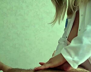 her big tits masseuse eyes pop at that huge client cock erection surprise