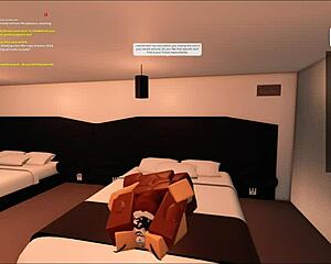 Face fucking this slut hard with monster black cock right in her hat roblox style