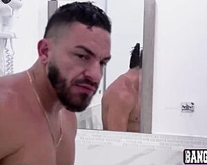 lulu chu tans with hot cum loads from her best friend's husband everywhere