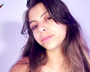 i beg roommate for wild help and she rides my cock full vid