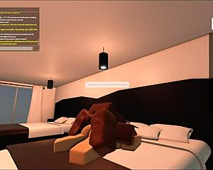 Face fucking this slut hard with monster black cock right in her hat roblox style