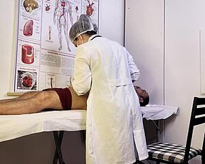 patient, why's your cock so hard during my nurse exam? can't handle this sexy uniform anymore??