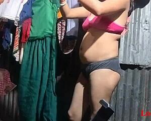 cute bangladeshi boudi bent over for big cock wedding chudai