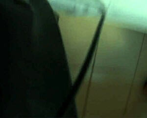 in the bedroom slutty 18+ teen sucks balls while fingering shaved pussy in fishnets