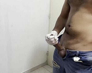 polla dura tempts athletic latina in wild casting workout