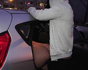 german teen cheats on first date with stranger's raw car fuck doggystyle deepthroat in berlin