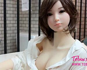 whoa my japanese asian sex doll crushes my lame ex love doll she's stacked with huge tits 🔥🍑💦