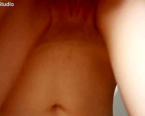 Skinny flexi gymnast milf spoons monster cock in wet shaved cunt