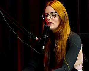 she's the only one saying she's liberal on porn site bella ruiva in sheer red