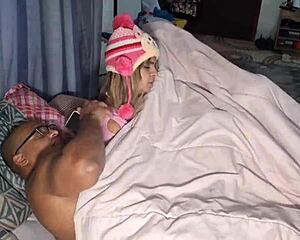 i knew she'd sleep over just to fuck me hard