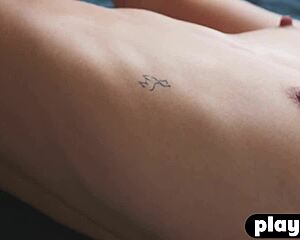 Who rips clothes off sexy blonde aleksandra smelova's natural tits?